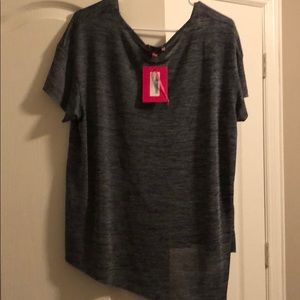 BooHoo Black/Grey Shirt